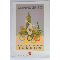 Poster Olympische Spelen London 29 July 1948 14 August